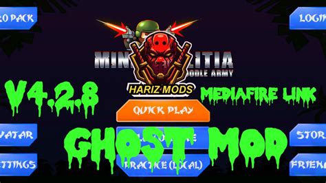mini militia ghost mod|Mini Militia .